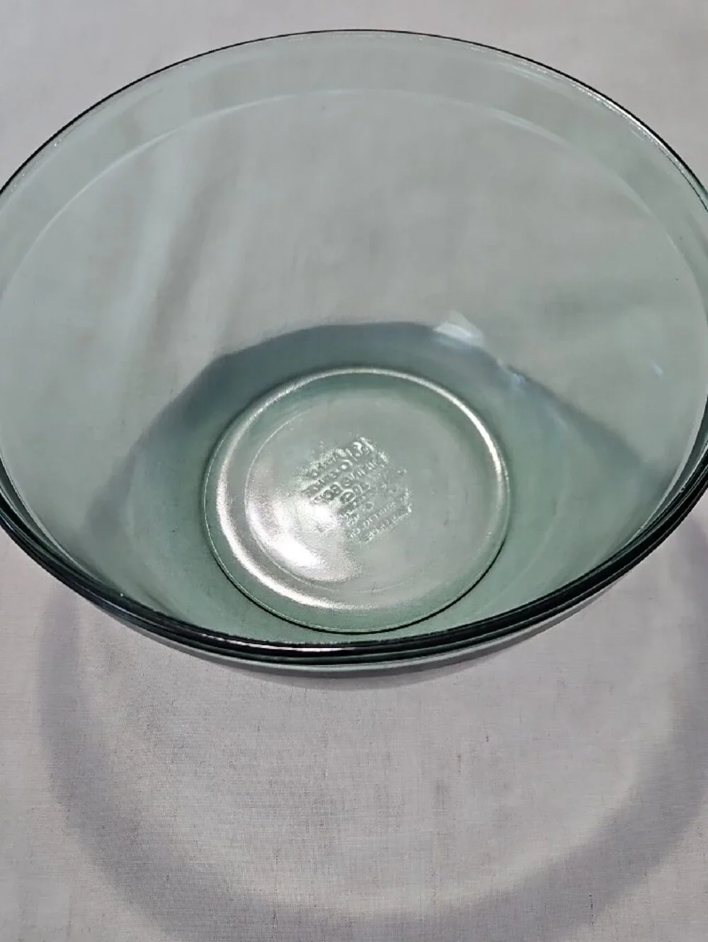 Vintage Rare Collectible Anchor Hocking Green Color Ovenware 4 Qt Mixing Bowl